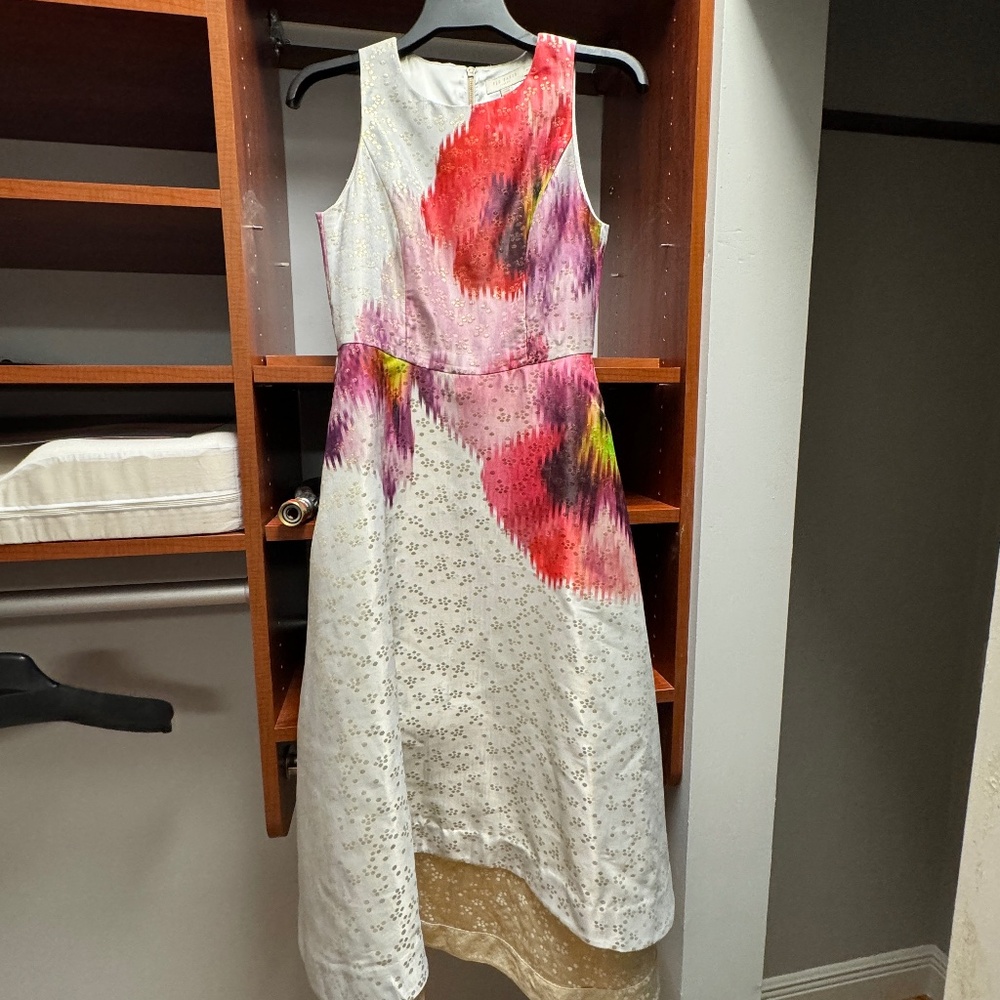 Ted Baker High Low Dress with Pockets Size 1